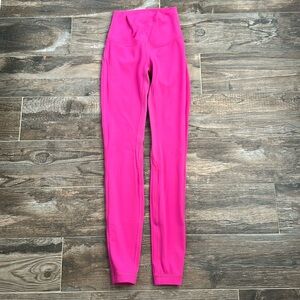 Lululemon size 2 sonic pink align leggings 28” inseam NWOT
